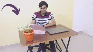 Best Budget Table for WFH/Study/YouTube | WowCraft Multipurpose Foldable Table Review | Studio Setup