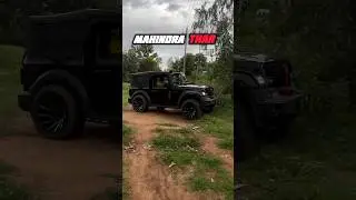 Thar Vs G-wagon Water Off-roading Test 🔥