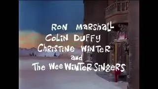 The year without a Santa Claus end credits with Rankin bass logo