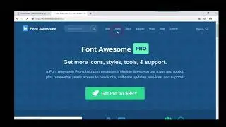 Font-Awesome Full Pro Sürüm / Font - awesome pro Edition 2019