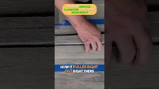 How to replace a damaged vinyl plank seamlessly