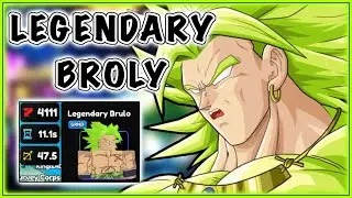 Evolved Broly The Legendary Super Saiyan Showcase! 4,000 Damage! INSANE Range! Anime Adventures
