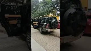 Defender130 Something Fisy 🤔 #shorts #landrover #defender #130 #youtubeshorts #bikersboytelugulo