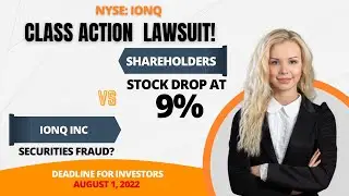 IONQ Stock Today (#IONQ) IONQ News 📉 SHAREHOLDERS In IONQ Inc Securities Class Action $IONQ