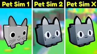 Pet Simulator 1 vs Pet Simulator 2 vs Pet Simulator X | ROBLOX