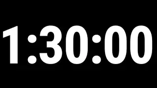 1 Hour 30 Minute Countdown Timer | 1 Hour 30 Minute Timer | Alarm Clock | Ambience Sounds