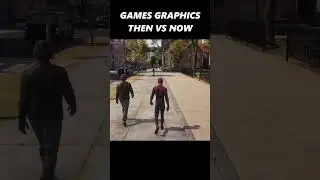 GAMES GRAPHICS THEN VS NOW #shorts