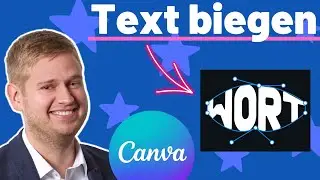 Canva Text biegen und verzerren für beeindruckende Designs!