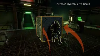 RTH Game. Puzzles System with Boxes. WIP