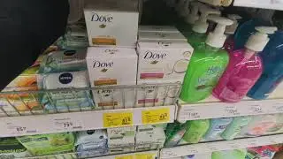 I'm just 🤗 laying out soap 🧼 in the store