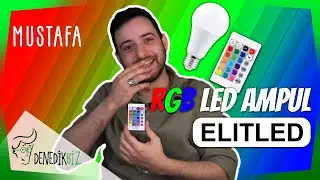 Uzaktan Kumandalı ELITLED Renk Değiştiren RGB Led Ampul | Mustafa