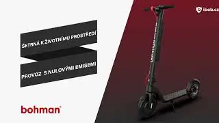 Elektrická koloběžka Bohman Go Plus Red 350W | SPOT #6