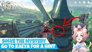 Solve The Mystery (Go to Kaeya For a hint) Quest Genshin Impact Mystery of The Arcadian Ruins Guide