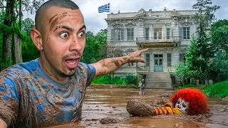 WE ENTERED THE OLDEST ABANDONED GREEK PALACE!!