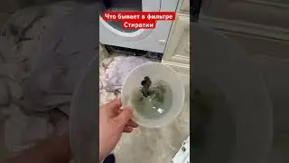 Зачем чистить фильтр насоса❓#bosch