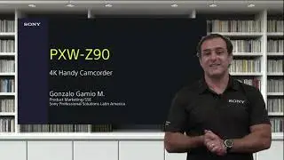 Principales funciones de configuración de la PXW-Z90.