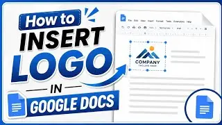 How to Insert Logo In Google Docs | Add logo in Google Docs 