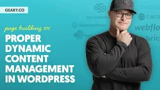 PB101: L14 - Proper Dynamic Content Management in WordPress (CPTs, Custom Fields, Loops, & More)