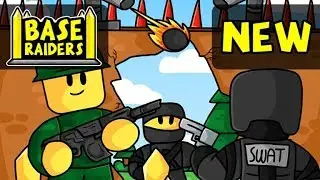 Base Raiders; Базовые Рейдеры!!!; Играем в Базовые Рейдеры!!!; 100% челлендж; В Roblox!!!; Серия №1;