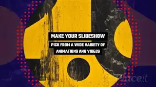 Slideshow Video Maker with Bold Animated Transitions
