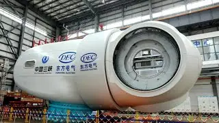 China makes Asia's largest single-capacity wind turbine,Top three in the world / 中国制造亚洲单机容量最大风电机组