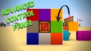 How To Make A Control Panel In Minecraft! / Selector Switch