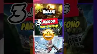 ¡LOS 3 JUEGOS PARA TU TELÉFONO QUE DEBERIAS INSTALAR YA! #shorts
