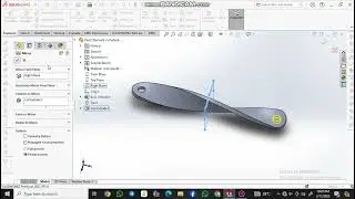 TWISTING AN OBJECT IN SOLIDWORKS