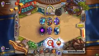 HerthStone Priest - 36 damage one tern