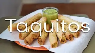 The BEST Homemade Taquitos EVER!! -- Air Fryer Recipe!