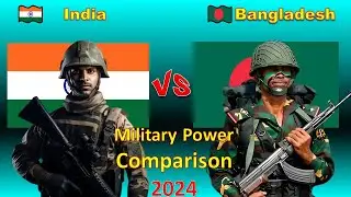 India VS Bangladesh Military Power Comparison 2024 | Indian Army VS Bangladesh Army | Data Arrow