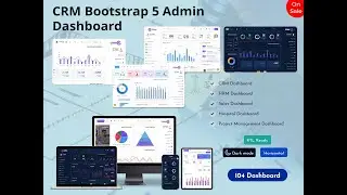 Bootstrap 5 Admin Templates Dashboard & User Interface – CRMi