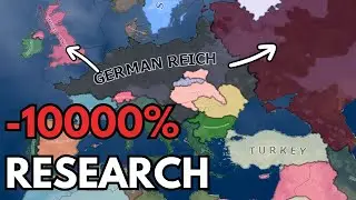Research Speed is Reduced By 10000% | HOI4 Timelapse