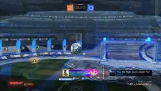 My first ever ariel in rocket league
