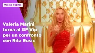 Valeria Marini torna al GF Vip per un confronto con Rita Rusic