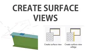 Keyack Tech - Create Surface View in Tekla Structures