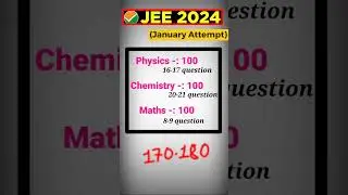 Structured ROADMAP for JEE Mains 2024 JANUARY Attempt || JEE 2024