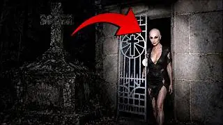 Something scary was caught on camera in this cemetery!