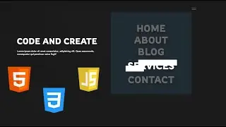Navigation with HTML, CSS, and JavaScript / How to Create a Navbar with HTML, CSS, and JavaScript