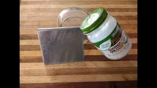 SUPER CLEAN Your Cutting Board-Coconut Oil TOO!