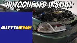 How To Install AUTOONE LED Headlight Bulbs!