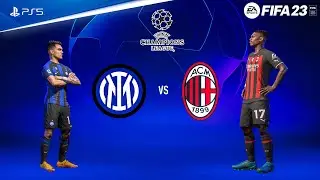 FIFA 23 - Inter vs AC Milan - UEFA Champions League 22/23 Semi Final | PS5™ Gameplay [4K60]