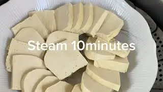 Steam tofu with minced beef #steamtofu #tofurecipe  @isabelstyle2686