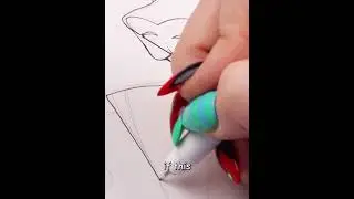 Drawing Vortex from Helluva Boss