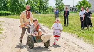 Семья Капуза из аг. Сигневичи, победившая в районном этапе конкурса «Властелин села»