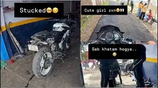 Sab khatam hogya 😭 | Sandhole ~ Mandi ❤️ | cute girl reaction❤️ | The white Rider❤️