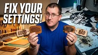 Leather Engraving – Basic Settings!