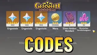 Genshin Impact - 4.5 Livestream Codes 300x Urgestein🔥