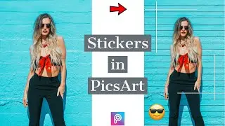 How to Use Stickers in PicsArt || How to Edit Photos in PicsArt Like a Pro in 2021