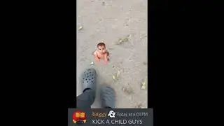 Baggy Kicks A Child (StarManTheG Cancelled!!!!)